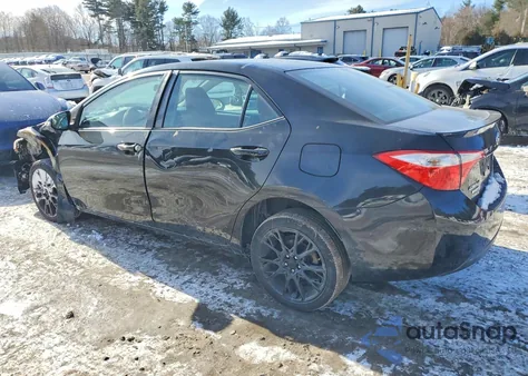 2016 Toyota Corolla L z USA, uszkodzony, nr VIN 2T1BURHE3GC491679